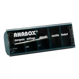 ANABOX Dienas kaste tirkīza, 1 gab