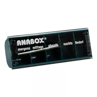 ANABOX Dienas kaste tirkīza, 1 gab