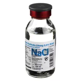 KOCHSALZLÖSUNG 0,9% stikla pudele, 100 ml