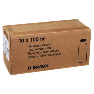 KOCHSALZLÖSUNG 0,9% stikla flakons, 10X100 ml