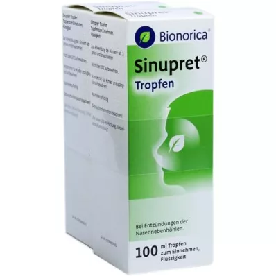 SINUPRET pilieni, 2X100 ml