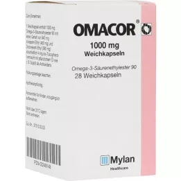 OMACOR 1000 mg mīkstās kapsulas, 28 gab