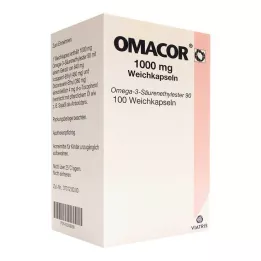 OMACOR 1000 mg mīkstās kapsulas, 100 gab