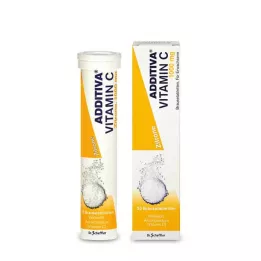 ADDITIVA C vitamīns 1 g putojošas tabletes, 20 gab