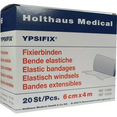 FIXIERBINDE Ypsifix elastīga gumija 6 cmx4 m vaļēja, 20 gab FIXIERBINDE Ypsifix elastīga gumija 6 cmx4 m vaļēja, 20 gab