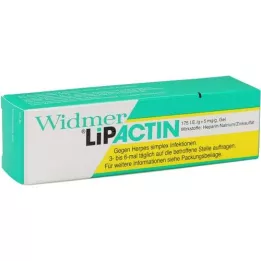 WIDMER Lipactin gels, 3 g