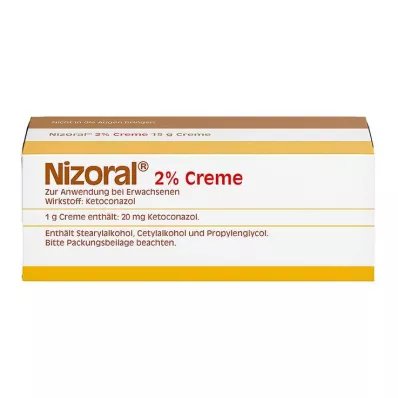 NIZORAL 2% krēms 15g, 15 ml