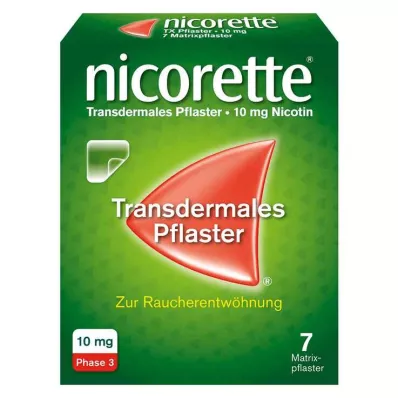 NICORETTE TX Plāksteris 10 mg, 7 gab NICORETTE TX Plāksteris 10 mg, 7 gab