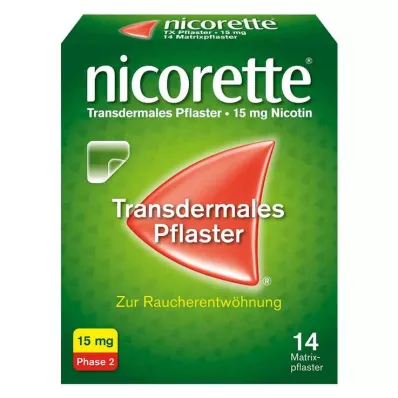 NICORETTE TX Plāksteris 15 mg, 14 gab NICORETTE TX Plāksteris 15 mg, 14 gab