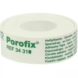 POROFIX Adhezīvais apmetums 1,25 cmx5 m, 1 gab