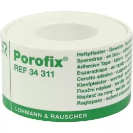 POROFIX Adhezīvais apmetums 2,5 cmx5 m, 1 gab