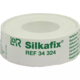 SILKAFIX Skava 1,25 cmx5 m plastmasas spole, 1 gab