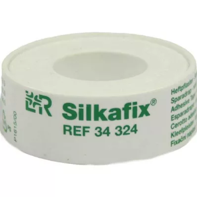 SILKAFIX Skava 1,25 cmx5 m plastmasas spole, 1 gab