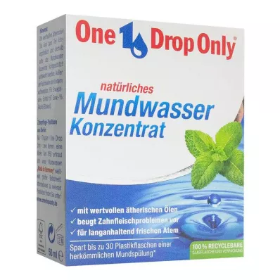 ONE DROP Tikai dabīgs mutes skalojamais koncentrāts, 50 ml