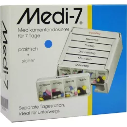 MEDI 7 zāļu devas 7 dienām zils, 1 gab