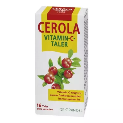 CEROLA C vitamīns Taler Grandel, 16 gab CEROLA C vitamīns Taler Grandel, 16 gab