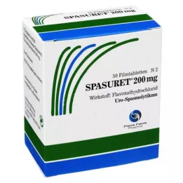 SPASURET 200 apvalkotās tabletes, 50 gab
