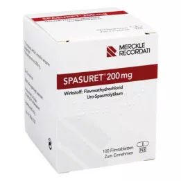 SPASURET 200 apvalkotās tabletes, 100 gab