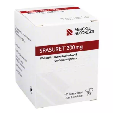 SPASURET 200 apvalkotās tabletes, 100 gab