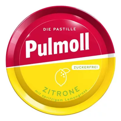 PULMOLL Citronu konfektes bez cukura, 50 g PULMOLL Citronu konfektes bez cukura, 50 g
