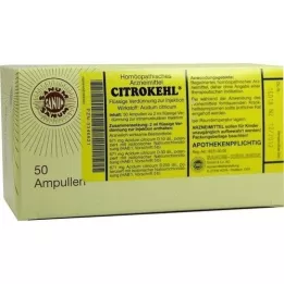 CITROKEHL Ampulas, 50X2 ml