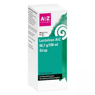 LACTULOSE AbZ 66,7 g/100 ml sīrupa, 200 ml LACTULOSE AbZ 66,7 g/100 ml sīrupa, 200 ml
