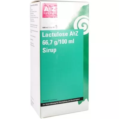 LACTULOSE AbZ 66,7 g/100 ml sīrupa, 1000 ml