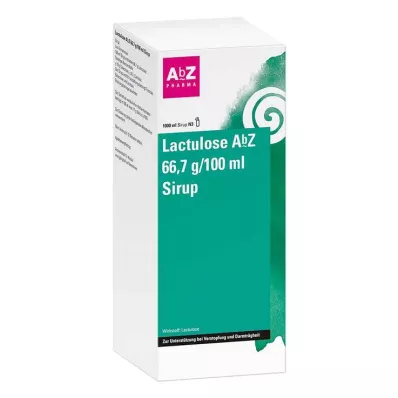 LACTULOSE AbZ 66,7 g/100 ml sīrupa, 1000 ml LACTULOSE AbZ 66,7 g/100 ml sīrupa, 1000 ml