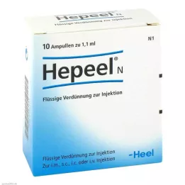 HEPEEL N ampulas, 10 gab