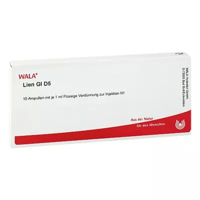 LIEN GL D 5 ampulas, 10X1 ml