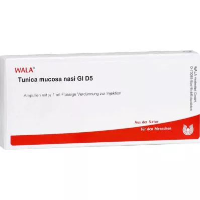 TUNICA gļotādas nasi GL D 5 ampulas, 10X1 ml TUNICA gļotādas nasi GL D 5 ampulas, 10X1 ml