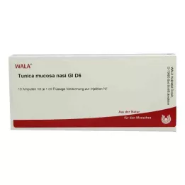 TUNICA gļotādas nasi GL D 6 ampulas, 10X1 ml