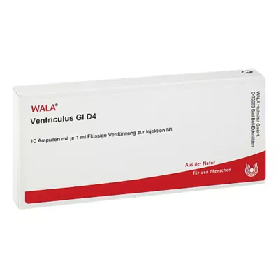 VENTRICULUS GL D 4 ampulas, 10X1 ml VENTRICULUS GL D 4 ampulas, 10X1 ml