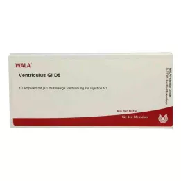 VENTRICULUS GL D 5 ampulas, 10X1 ml