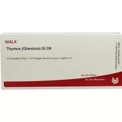 THYMUS GLANDULA GL D 8 ampulas, 10X1 ml