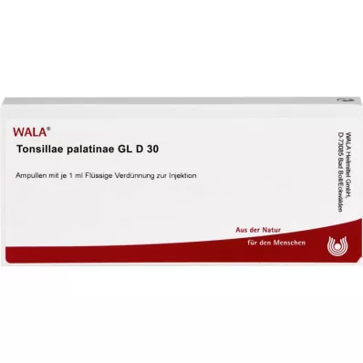 TONSILLAE palatinae GL D 30 ampulas, 10X1 ml