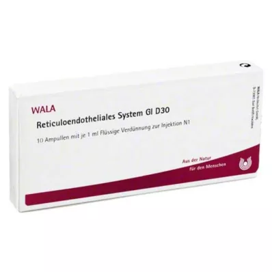 RETICULOENDOTHELIALES Sistēma GL D 30 ampulas, 10X1 ml RETICULOENDOTHELIALES Sistēma GL D 30 ampulas, 10X1 ml