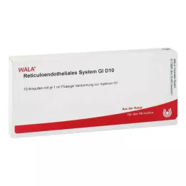 RETICULOENDOTHELIALES Sistēma GL D 10 ampulas, 10X1 ml