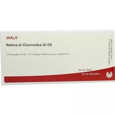 RETINA ET Chorioidea GL D 5 ampulas, 10X1 ml
