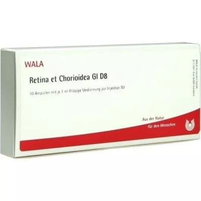 RETINA ET Chorioidea GL D 8 ampulas, 10X1 ml