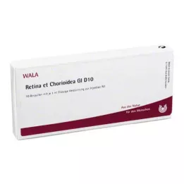 RETINA ET Chorioidea GL D 10 ampulas, 10X1 ml
