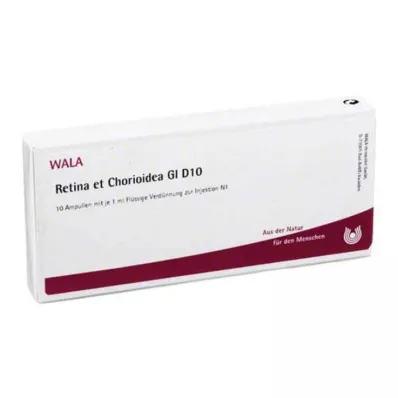 RETINA ET Chorioidea GL D 10 ampulas, 10X1 ml