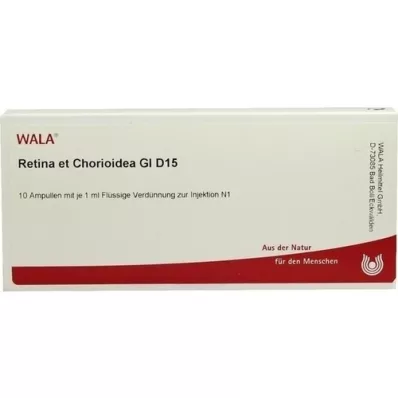 RETINA ET Chorioidea GL D 15 ampulas, 10X1 ml