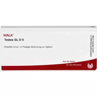 TESTES GL D 5 ampulas, 10X1 ml TESTES GL D 5 ampulas, 10X1 ml