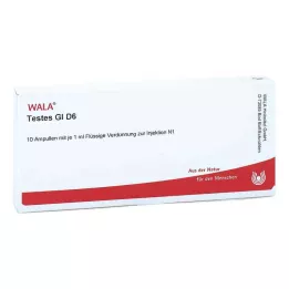 TESTES GL D 6 ampulas, 10X1 ml