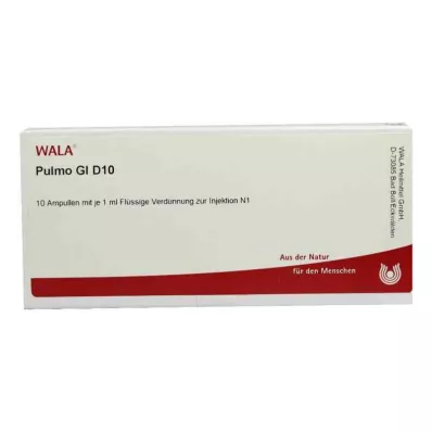 PULMO GL D 10 ampulas, 10X1 ml