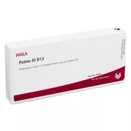 PULMO GL D 12 ampulas, 10X1 ml