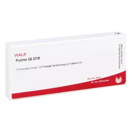 PULMO GL D 15 ampulas, 10X1 ml