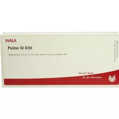 PULMO GL D 30 ampulas, 10X1 ml