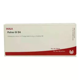 PULMO GL D 4 ampulas, 10X1 ml